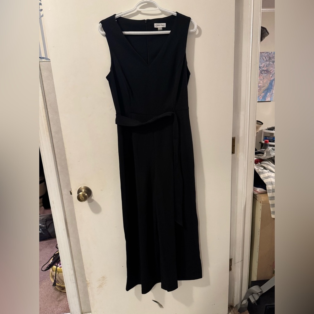 Calvin Klein sleeveless jumpsuit